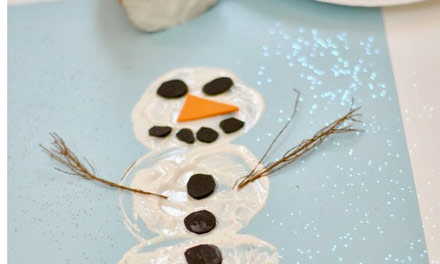 Snowman Stamp